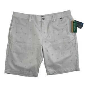 Travis Mathew Golf Shorts Mens Size 40 9" Inseam Palm Tree Resort to This